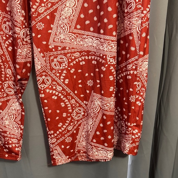 Simple Suzanne Betro 3X Red Bandana Print Pants Comfortable daily active pants - Picture 2 of 11